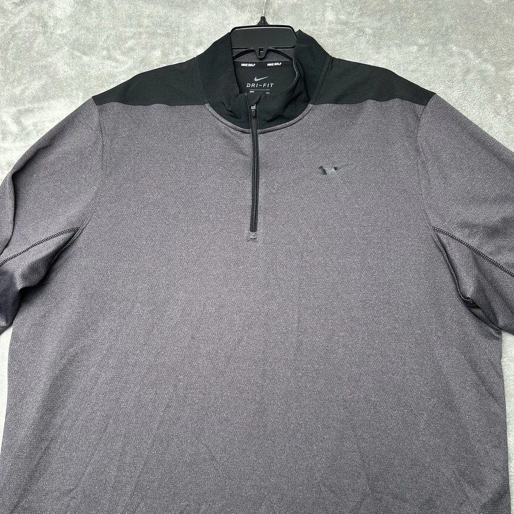 Nike Golf Men's Athleisure Top Dri-Fit Performance Long Sleeve Pullover Size XXL